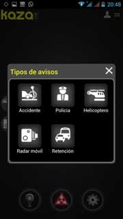 Kaza Kive, la app que muestra la ubicación exacta de los radares fijos, móviles y helicópteros Pegasus