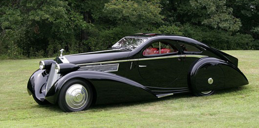 Rolls-Royce Phantom 1 Jonckheere Coupé de 1925... ¡Aterrador!