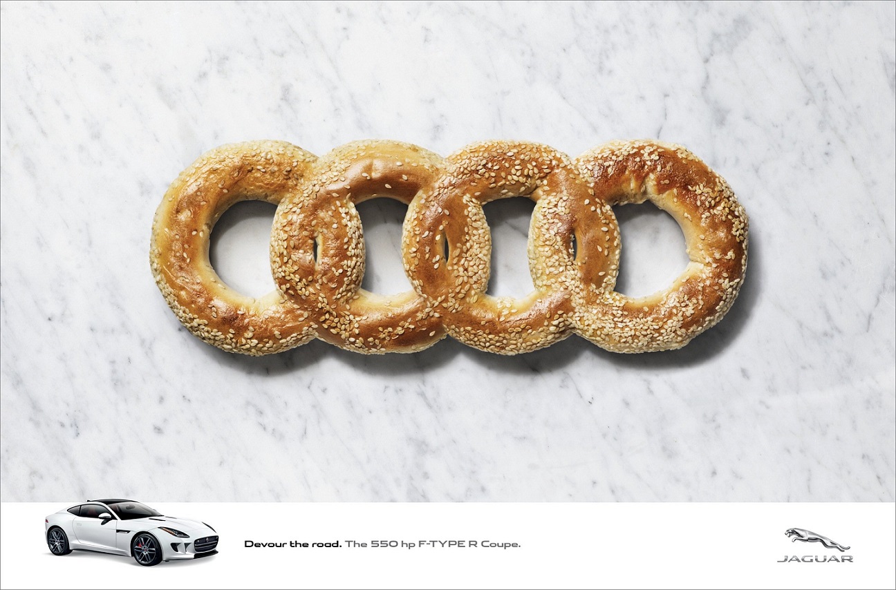 Audi, un símbolo de alianza... ¡de pan!