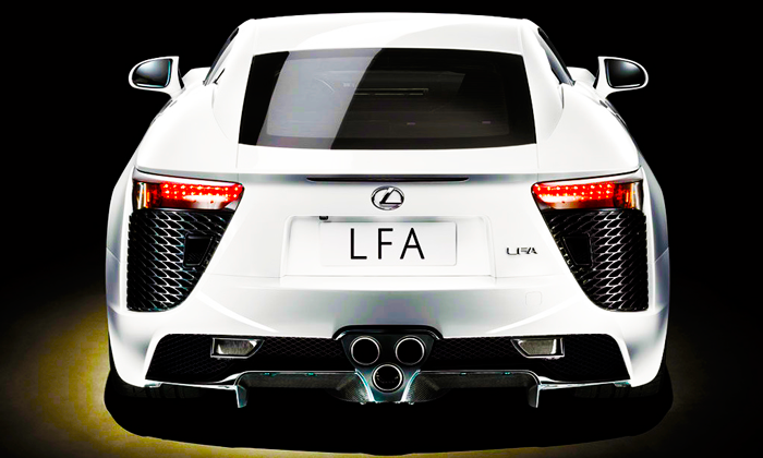 El Lexus LFA, entre los 5 coches con los nombres más guarros