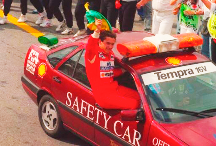 Fiat Tempra, el segundo coche de seguridad de la historia, en 1993