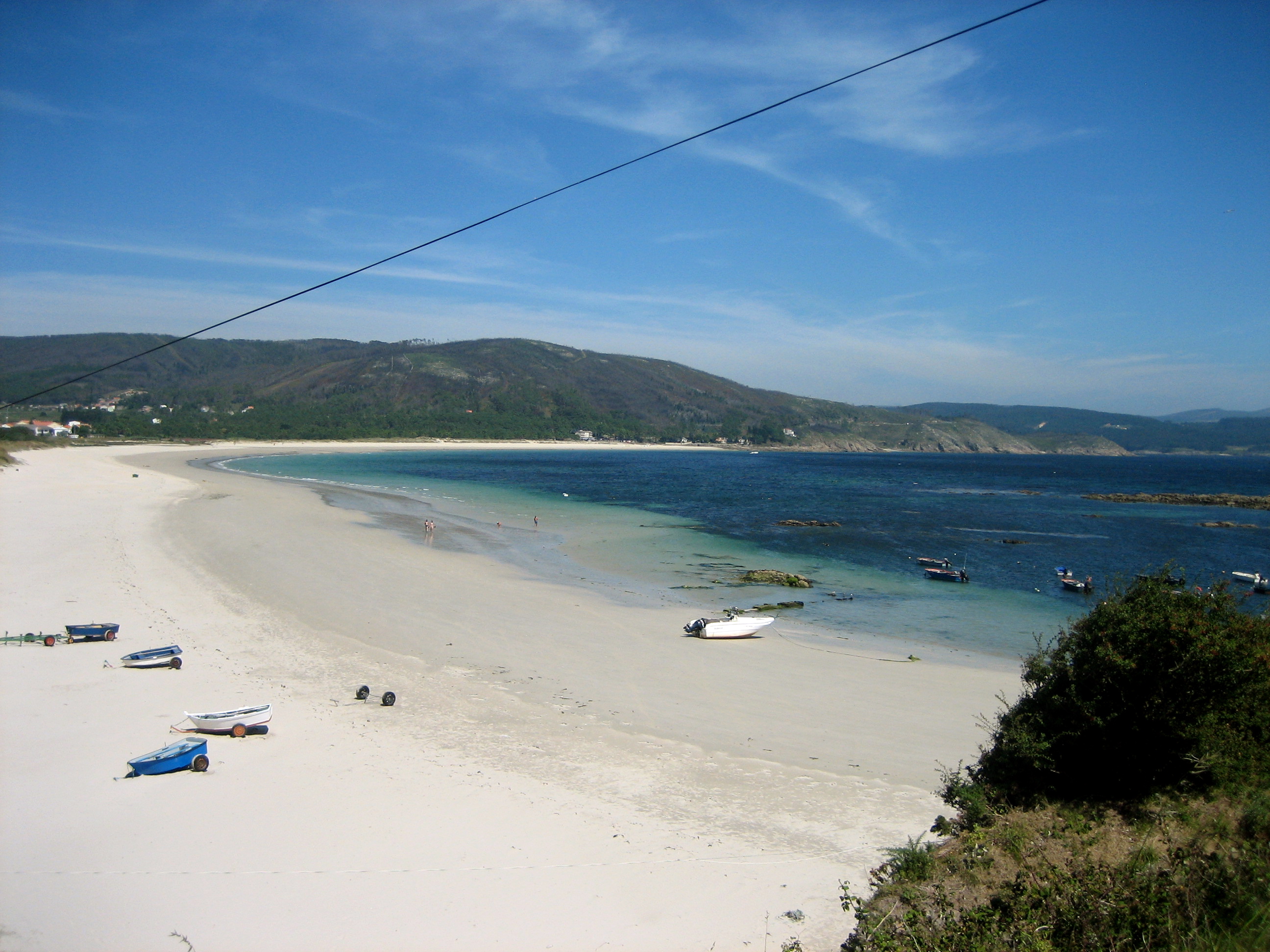 La playa de Langosteira, en Camariñas