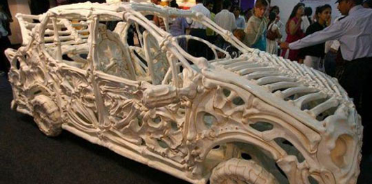 Skeleton Car
