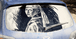 La suciedad en el coche, ¿dejadez o táctica para el éxito?