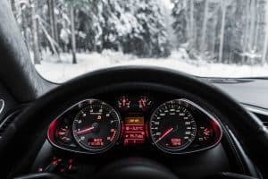 Testigos de instrumento de cuadros del coche