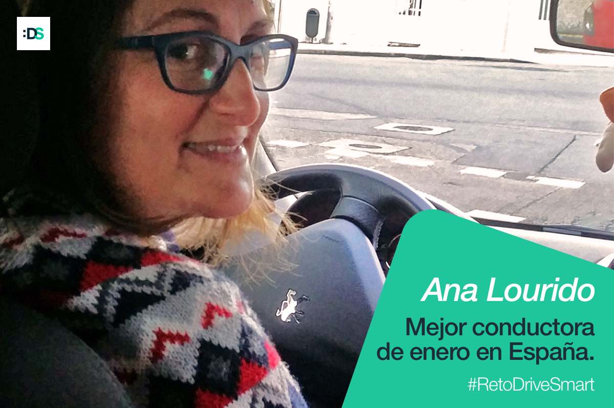 Ana Lourido, la mejor conductora de España de enero de 2019