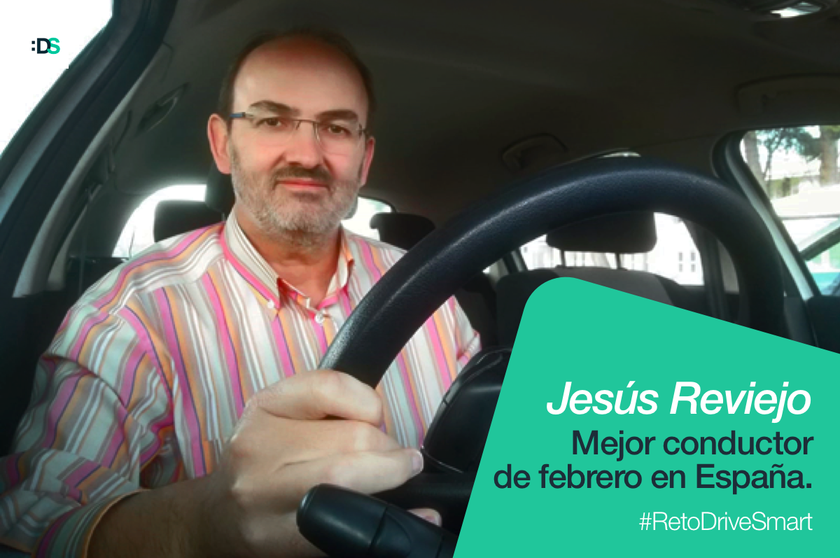 Jesús Reviejo Sánchez, ganador del Reto :DriveSmart de febrero de 2019