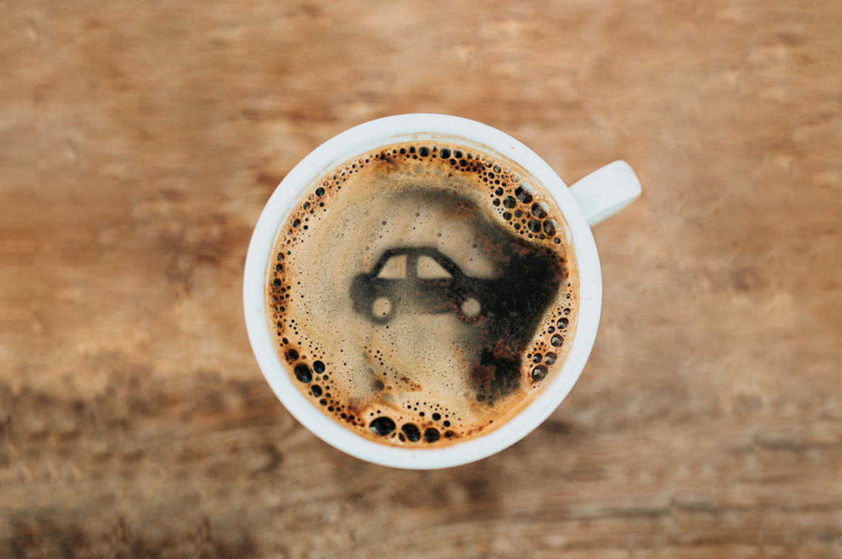 Beneficios del café para conducir