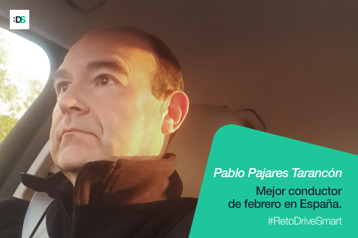 Pablo Pajares Tarancón, ganador del Reto DriveSmart en febrero de 2020