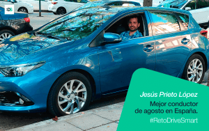 Jesús Prieto López es el ganador del Reto DriveSmart de agosto