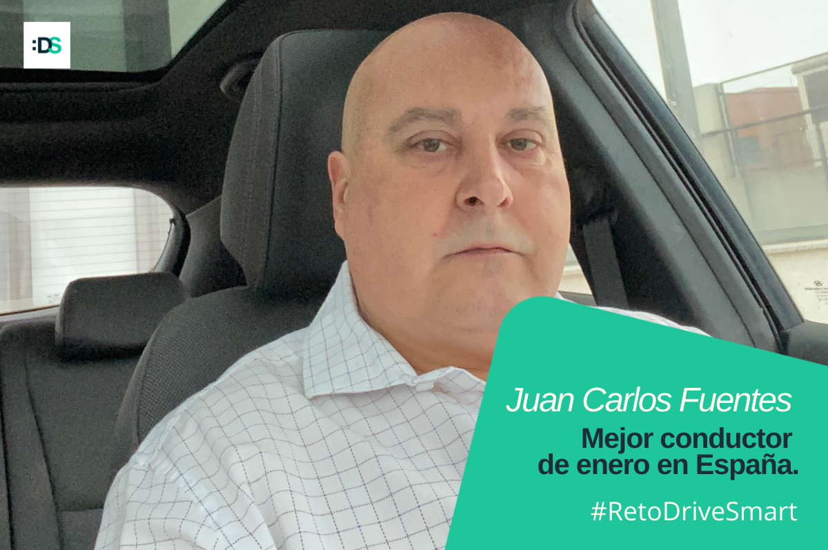 Juan Carlos Fuentes Pardo, ganador del Reto DriveSmart de enero de 2021