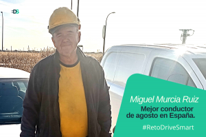 Miguel Murcia Ruiz es el ganador del reto DriveSmart de agosto de 2021