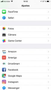 Configurar DriveSmart en Iphone 6S o superiores